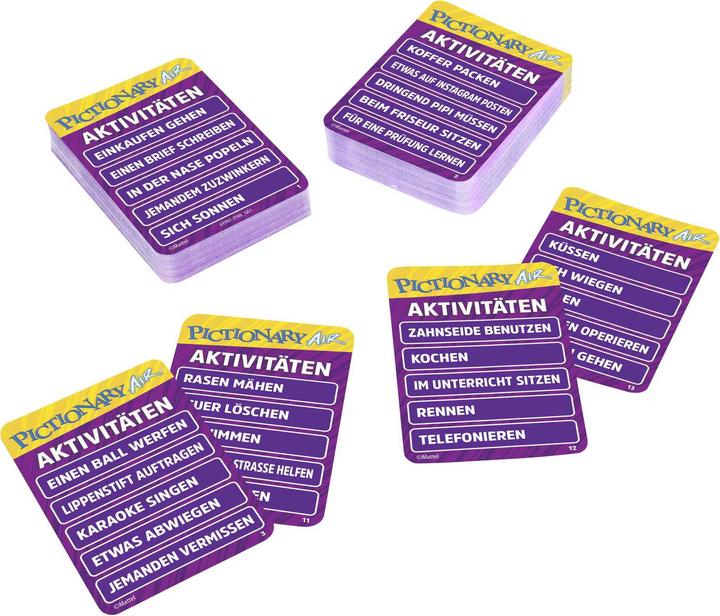 Produktbild Mattel Games Pictionary Air Extension Pack Activities (Deutsch)