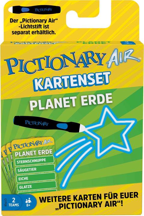 Actual product image Mattel Games Pictionary Air Extension Pack Planet Earth (German)