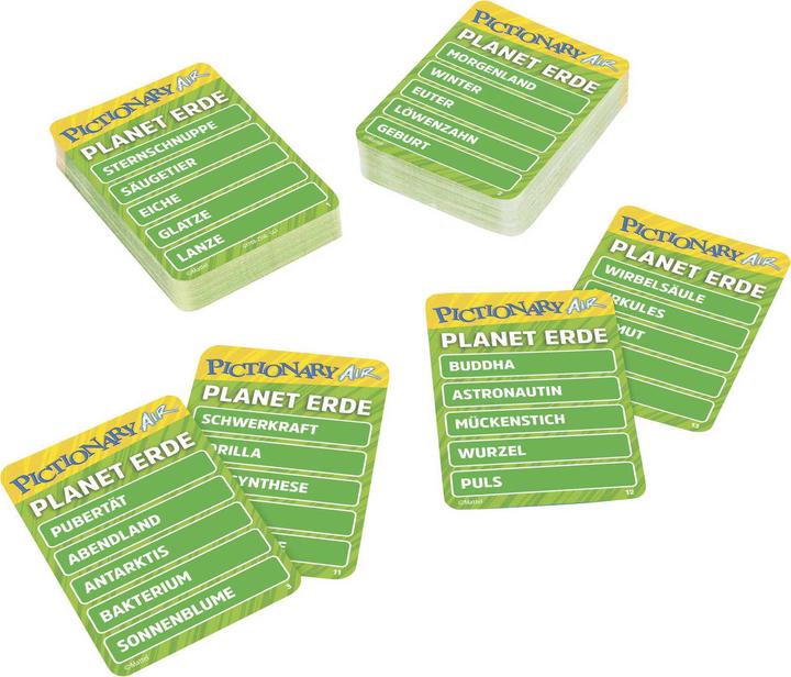 Actual product image Mattel Games Pictionary Air Extension Pack Planet Earth (German)