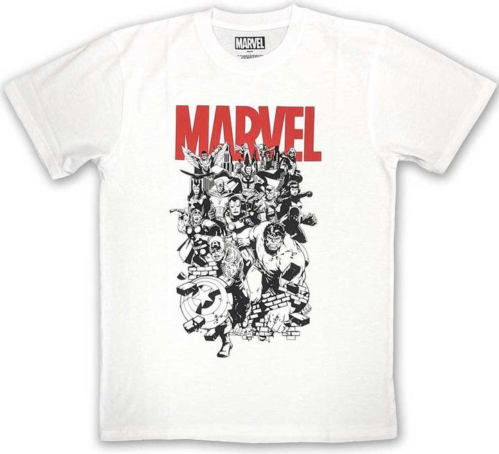 Image du produit Marvel Black & White Characters (L)