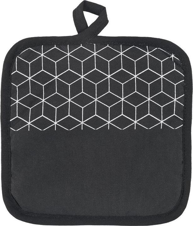 Metaltex Topflappen schwarz 2er Set (Coton)