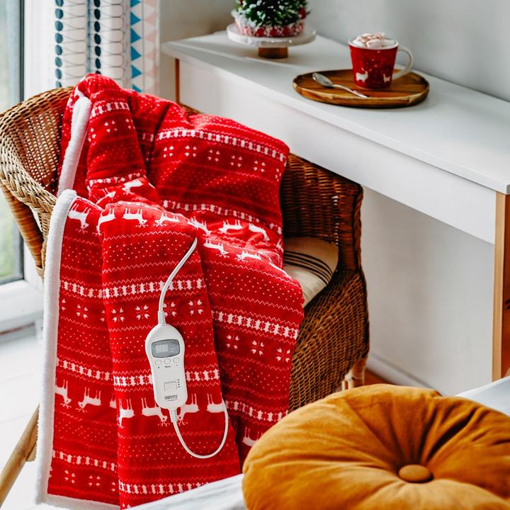 Produktbild Camry | Electric Heating Throw-Blanket with Timer | CR 7441 | Number of heating levels 10 | Number of pers