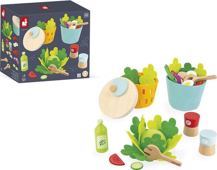 Produktbild Janod Salat Set mit Zubehör
