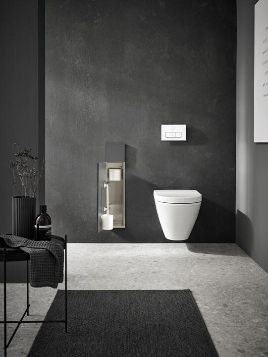 Produktbild Emco asis module pure WC-Modul mit Zusatzfach, Unterputz, Anschlag links 730mm