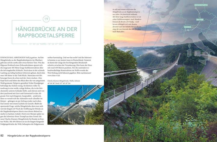 Actual product image HOLIDAY Reisebuch: Hiergeblieben! – 55 fantastische Reiseziele in Deutschland (German, Jens van Rooij, 2020)