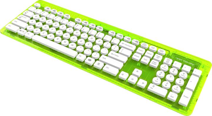 Image du produit Ultramedia PC - Clavier sans fil Rock Candy - vert (DE, Sans fil)