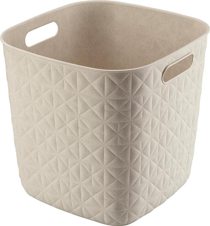 Image du produit GCS Curver Softex Panier de rangement Cube 15L CraieBlanc (1 x)