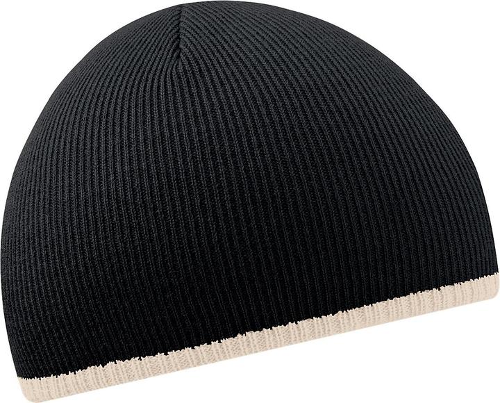 Schwarz/Beige
