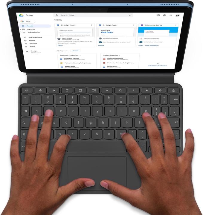 Produktbild Lenovo IdeaPad Duet Chromebook (10.10", Mediatek P60T, 4 GB, CH)