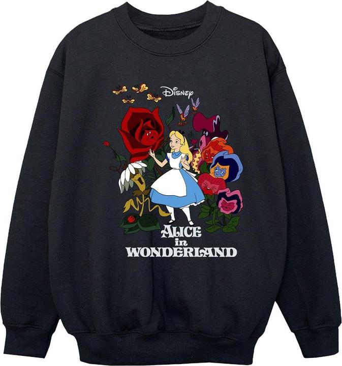 Produktbild Disney Alice In Wonderland Flowers Sweatshirt Mädchen (116)