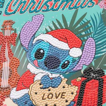 Image du produit Craft Buddy Christmas Aloha, carte 18x18cm Crystal Art