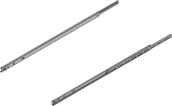 Produktbild Hettich Schubladenschiene Teilauszug 500 mm verzinkt 9136703 2 Stück