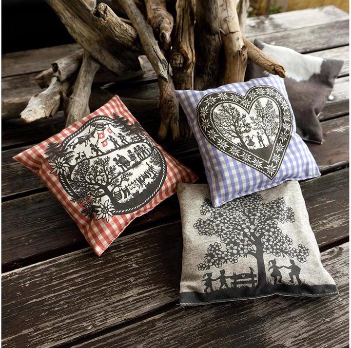 Produktbild Trendform Kissen Kirschkern 14 cm x 14 cm, Grau (14 x 14 cm)