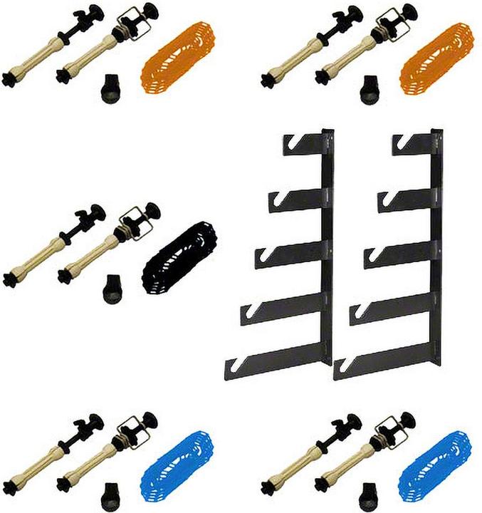 Image du produit Walimex Jeu de 5 fixations murales de fond, jeu de 5 (99.90 cm, 99.90 cm)