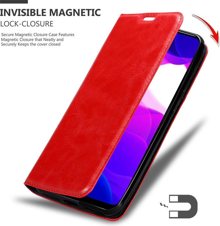 Productafbeelding Cadorabo Boek Onzichtbare Magneethoes (Xiaomi Mi 10 Lite)