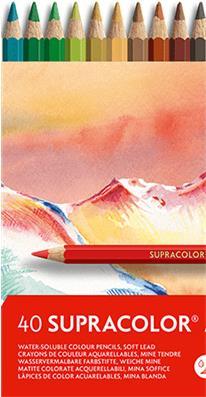 Produktbild Caran d'Ache Supracolor Aquarelle Metallschachtel (Mehrfarbig, 40 x)