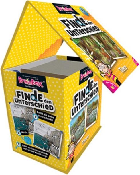 Produktbild Brainbox Finde den Unterschied - Tiere (Deutsch)