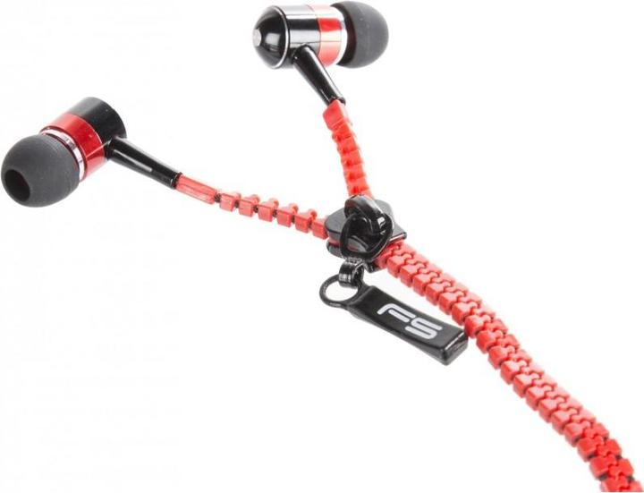 Actual product image FreeStyle FH2111R headphones/headset Wired In-ear Music Red (No noise cancelling, Cable)