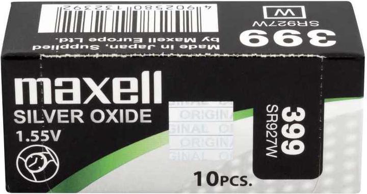 Image du produit Maxell Oxyde d'argent SR927W (10 pcs, SR57, 60 mAh)