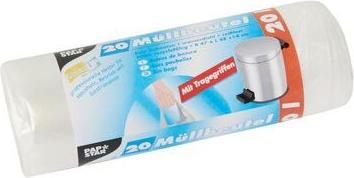 Papstar Emmerzak HDPE, 20 liter, transparant (20 x, 20 l)