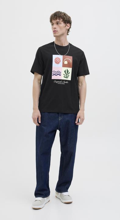 Produktbild Jack & Jones Gedruckt Rundhalsausschnitt T-shirt T-shirt (XXL)