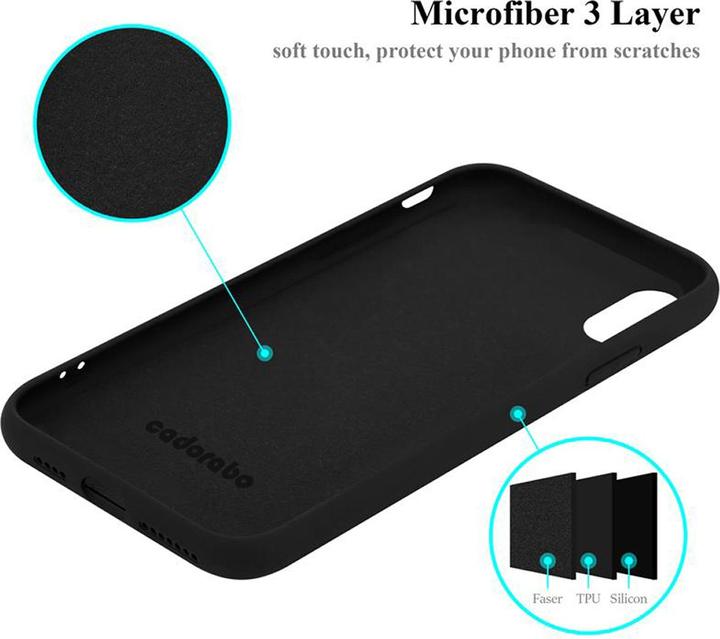 Actual product image Cadorabo TPU Liquid Silicone Case Cover (Apple iPhone XS Max)