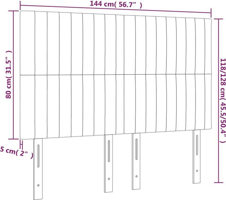 Immagine prodotto VidaXL Aldridge (144 x 5 x 128 cm)