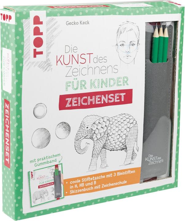 Actual product image The art of drawing for children drawing set