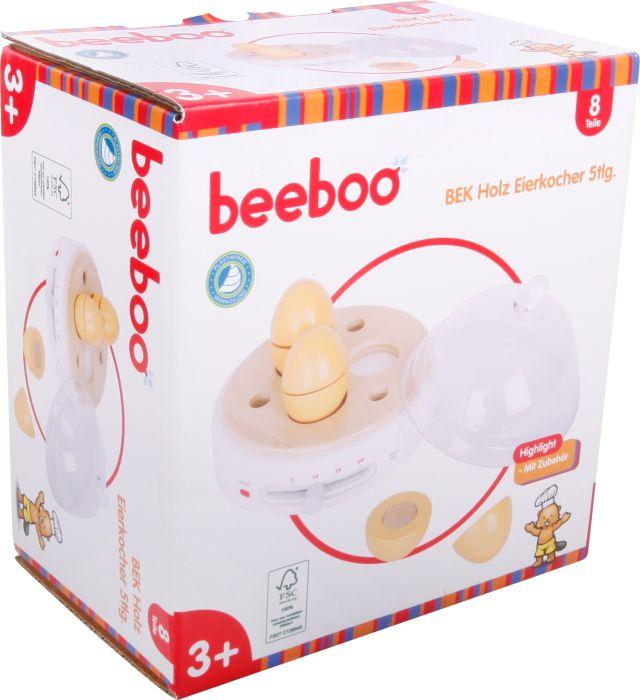 Produktbild Beeboo BEK Holz Eierkocher 5tlg. (CH-Stecker)