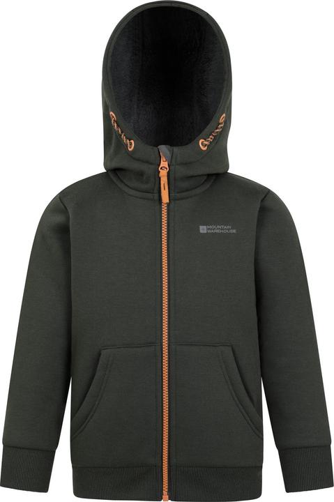 Immagine prodotto Mountain Warehouse Nordic II Felpa con Cappuccio e Zip Intera Bambini (116)