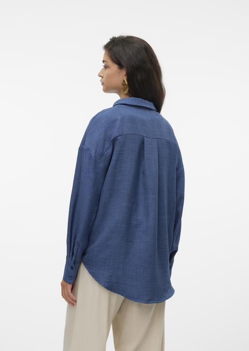 Image du produit Vero Moda Vmmelaney Queeny Ls Shirt Wvn Noos (S)
