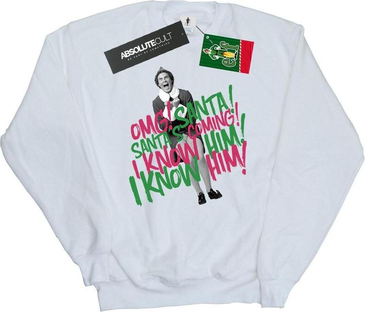 Immagine prodotto Elf Santa's Coming Felpa Donna (S)