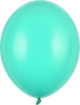 Immagine prodotto Partydeco Palloncini Strong 27cm, Verde menta pastello (1 conf. / 10 pz.)