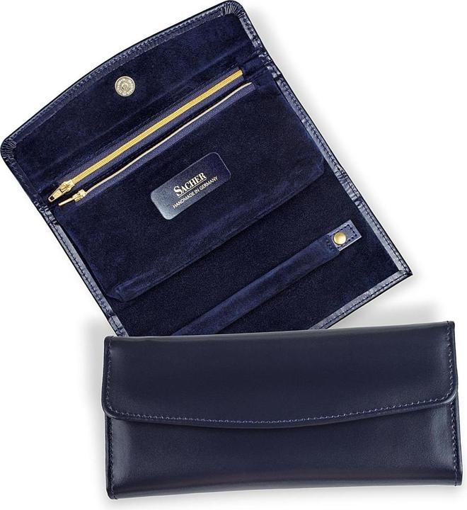 Immagine prodotto Sacher 1.010.301.014.023 - Rotolo gioielli in pelle acuro navy