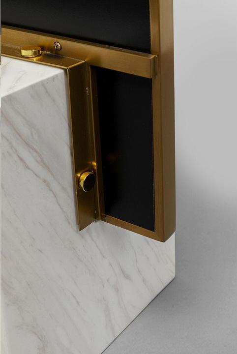 Immagine prodotto Kare Design Specchio a muro Hulda in ottone 46x180cm