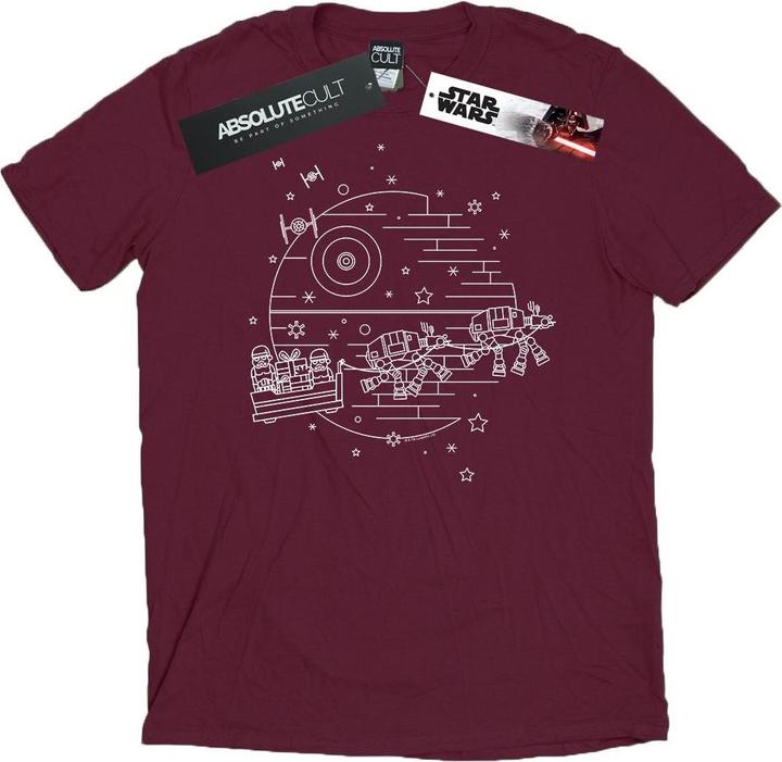 Star Wars Death Star Sleigh TShirt (M)
