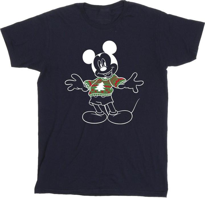 Immagine prodotto Disney Mickey Mouse Xmas Jumper Maglietta Ragazze (116)