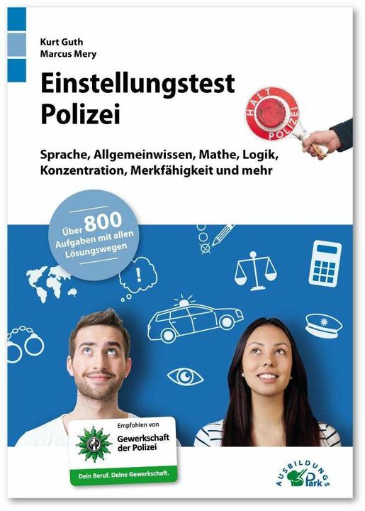 Produktbild Einstellungstest Polizei (Deutsch, Marcus Mery, Kurt Guth, 2018)