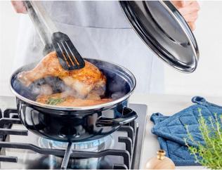 Immagine prodotto BK Fortalit Stoof-/Braadpan 36 cm (36 cm, Padella per friggere, Smalto)