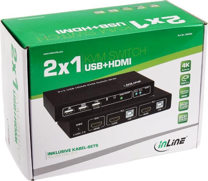 Image du produit InLine Commutateur KVM de bureau