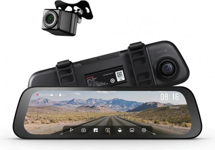 Actual product image 70mai S500 (Built-in display, Built-in microphone, Night vision)