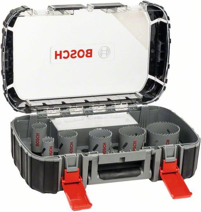 Actual product image Bosch Professional Zubehör HSS bi-metal hole saw set (22, 29, 35, 44, 64, 51 millimetres)