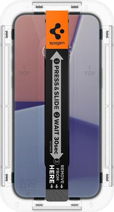 Produktbild Spigen GLAStR EZ FIT Privacy HD Entworfen fur iPhone 15 Pro Premium gehartetes Glas Displayschutzfolie