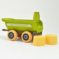 Immagine prodotto Kögler Veicolo agricolo fai-da-te con rimorchio e due hay