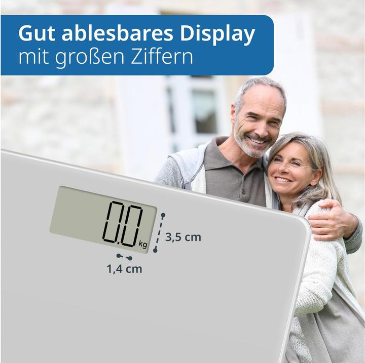 Produktbild ADE Personenwaage Amina Silber, Displaytyp: Digital (180 kg)