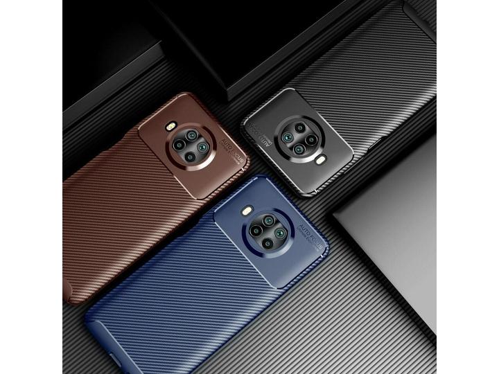 Produktbild Screenguard Xiaomi Mi 10T Lite Hülle Carbon Design TPU Case (Xiaomi Mi 10T Lite)