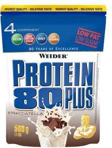 Actual product image Weider Protein 80 plus (Stracciatella, 1 pcs., 500 g)
