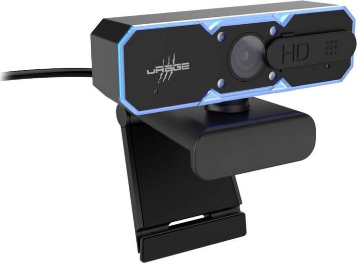 Actual product image Urage Webcam Streaming "REC 600 HD" with Spy Protection (0.90 Mpx)