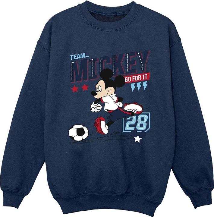 Actual product image Disney Boys Mickey Mouse Team Mickey Football Sweatshirt (104)
