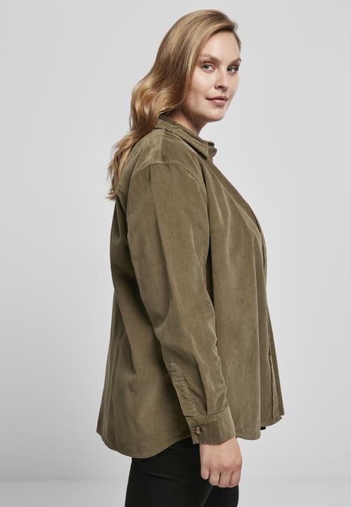 Actual product image Urban Classics Long sleeve shirt Corduroy Oversized (M)
